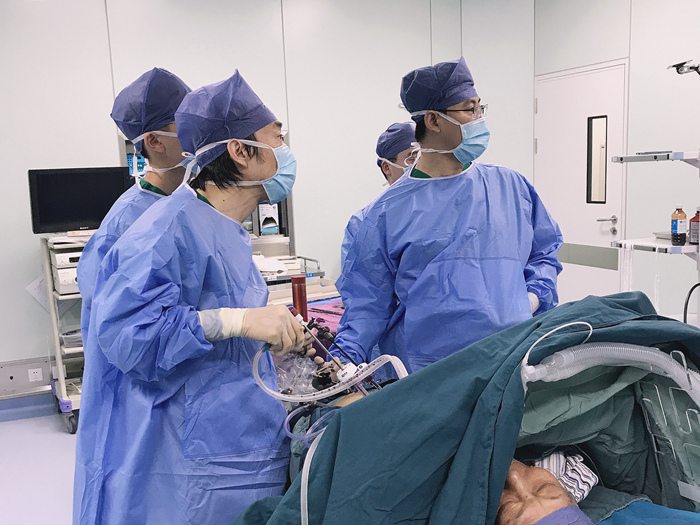 肝胆外科采用微创手术成功救治创伤性脾破裂患者