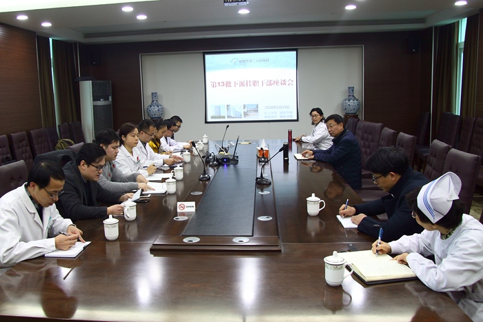 第13批下派挂职干部座谈会召开